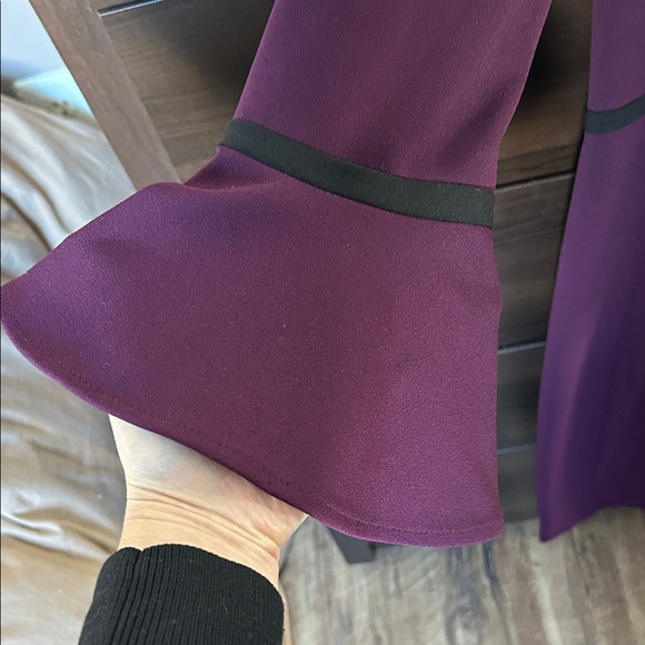 Calvin Klein Purple Dress with Black Accents - Picture 2 of 6